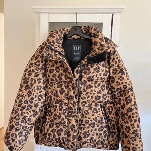 LIKE NEW -- GAP Upcycled Midweight Puffer Jacket Size Small